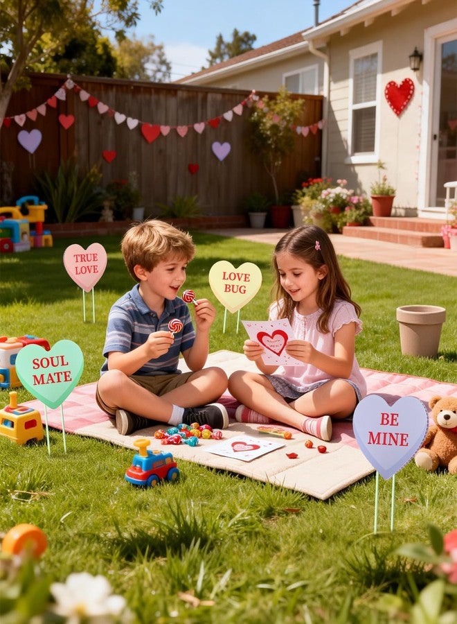 Diltik 10 Pcs Valentine's Day Yard Sign - Image 4
