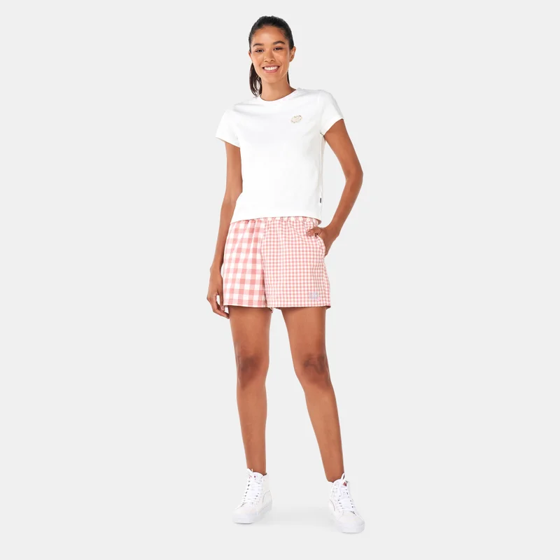 VANS Women's Mixed Up Gingham Shorts