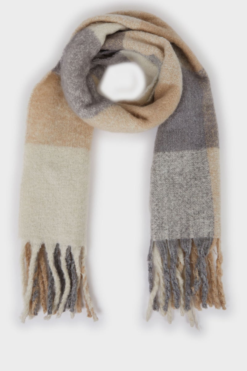 DeFacto Grey Woman Scarf Casual - Image 1