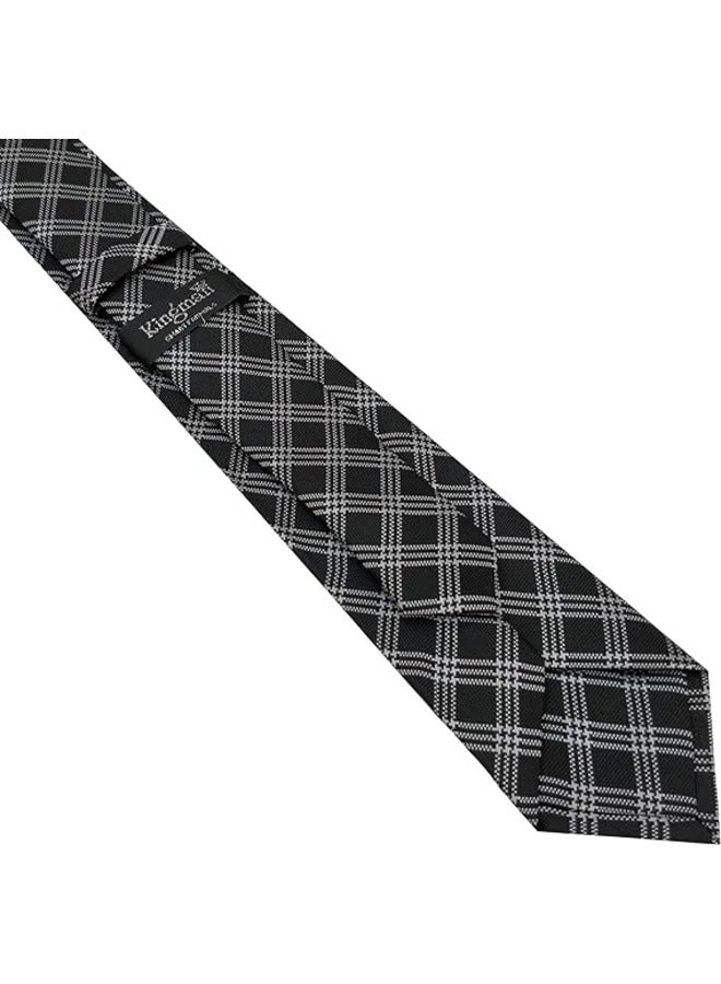 كينج مان ربطة عنق رسمية للرجال - ربطة عنق رجالي - ربطات عنق للقميص والبدلة - طراز حديث - Image 4