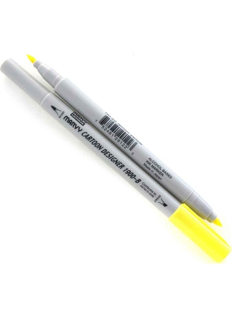 Uchida Graphic Marker Pen No:22 Lemon Yellow - pzsku/Z3406B83860E2F37568FAZ/45/_/1725793132/9c4c0fc3-dff6-4a79-9c92-9ad240c2f7a9