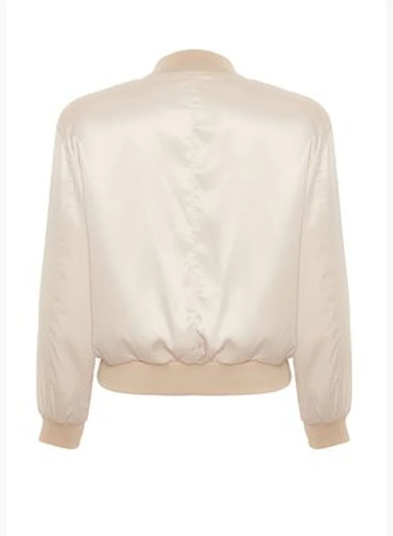 trendyol Stone Oversize Jacket Coat TWOAW24MO00341