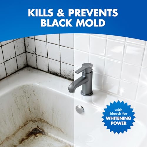 Lysol Mold & Mildew Remover Spray, Bathroom & Shower Cleaner, Disinfectant Spray, Stain Remover with Bleach, Tough on Black Mold, Multipurpose Cleaner for Home and Kitchen, 32oz - Image 3