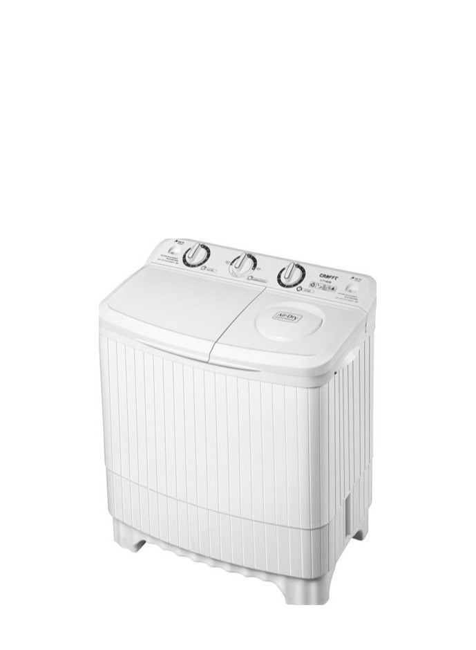 CRAFFT CRAFFT Twin Tub SEMI AUTOMATIC Washing Machine 7 Kg Model CTT1B7W  - Image 5