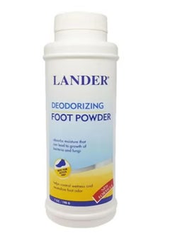 LANDER Deodorizing Foot Powder Foot Odour Eliminator 90g 