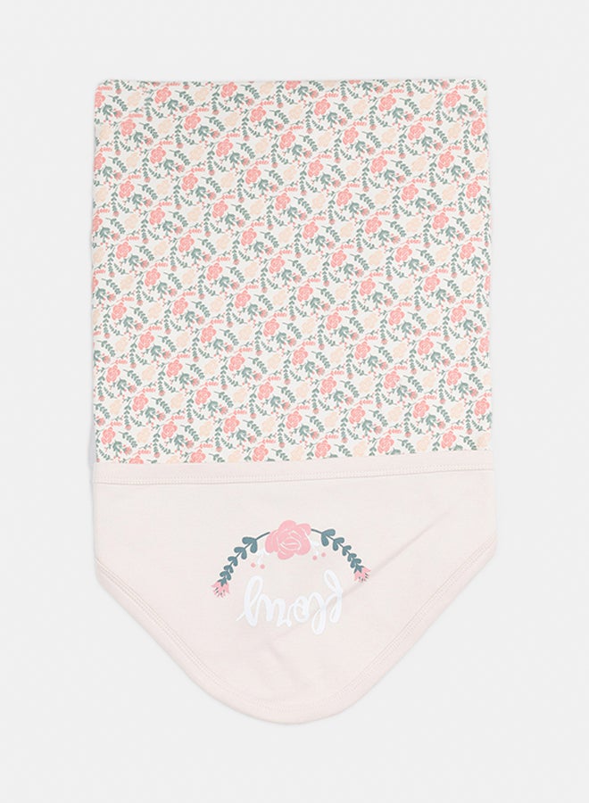 Baby Girls Interlock Blanket