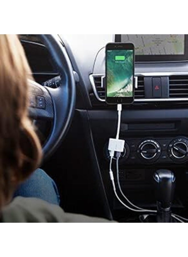 ELTRAZONE ET-OT33 Dual Function Audio Adapter - Audio Splitter with Charging, Music, and Call Support - Image 2