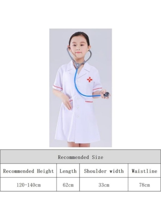 Doctor costume for Kids, Scrubs pants with accessories set  - Image 3