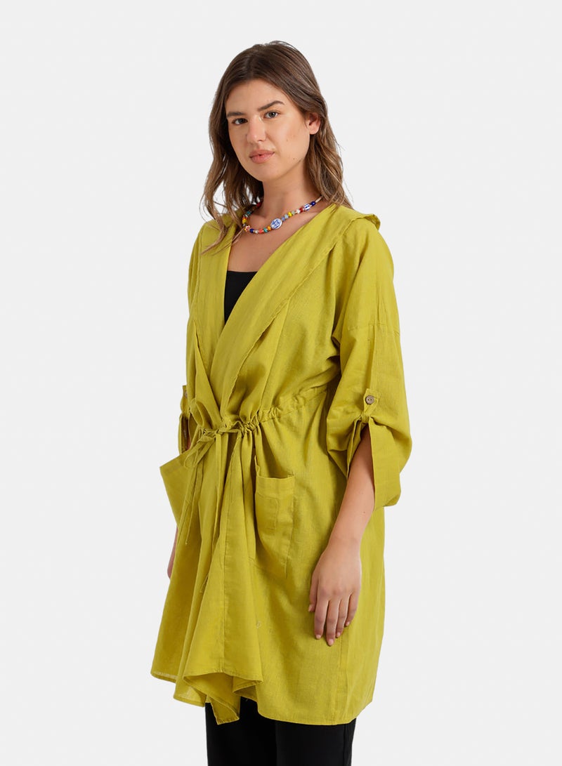 Carina Drawstring Waist Kimono - Image 3