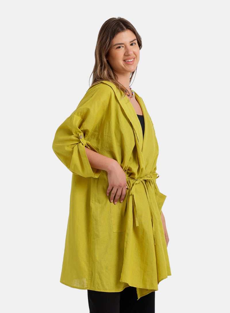 Carina Drawstring Waist Kimono - Image 2