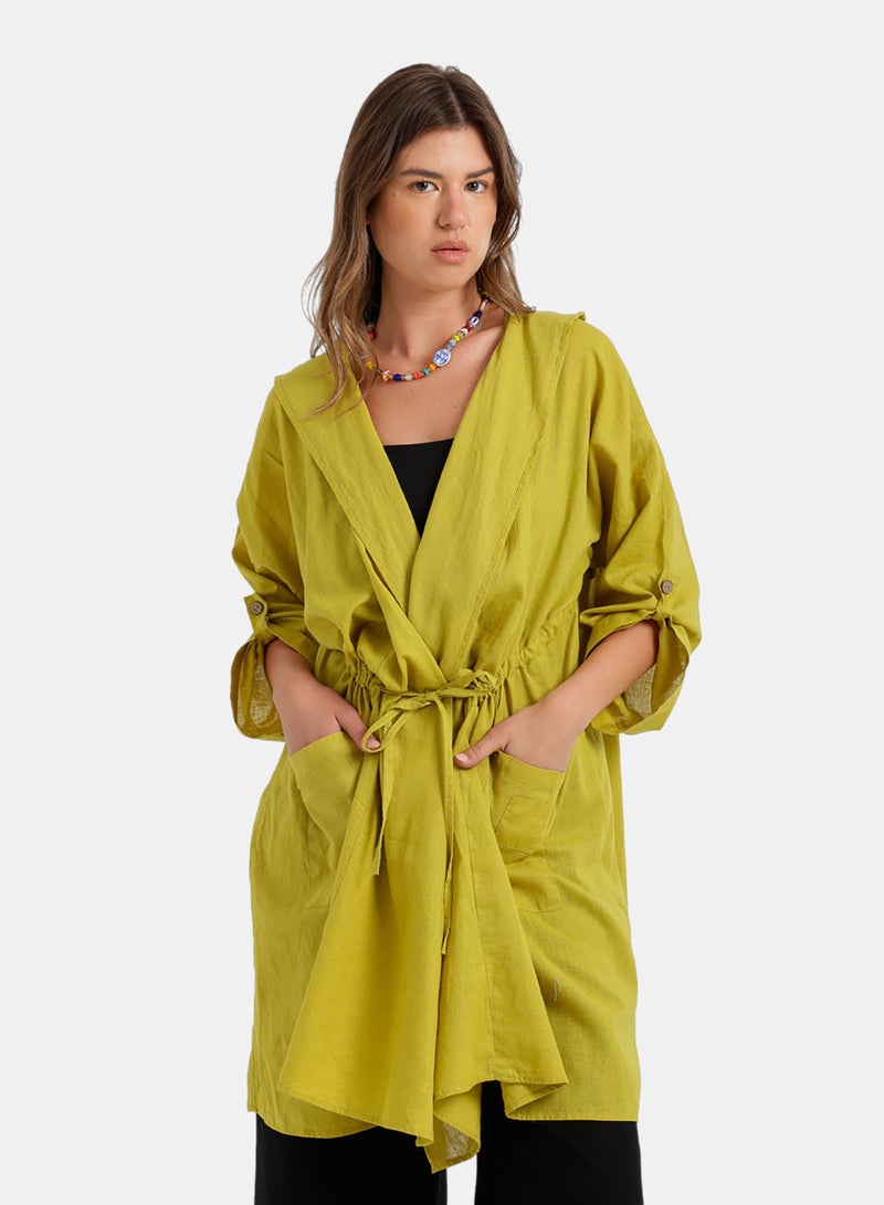 Carina Drawstring Waist Kimono - Image 1