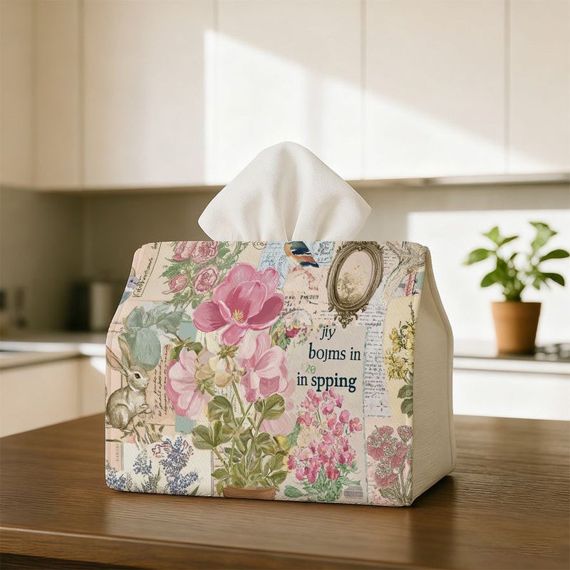 Tissue Box 7in 18cm For Commercial Home Use Roll Or Sheet Tissues Restaurants Living Rooms Kitchens - Image 1
