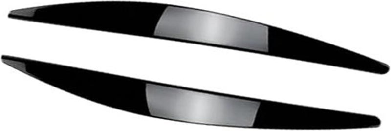 Vuzmode Glossy Black Headlight Eyelid Trim for Skoda Octavia MK3 - Image 1