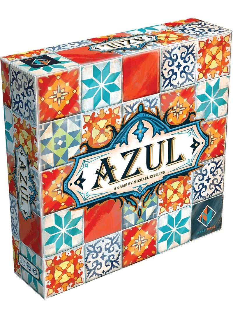 Azul Board Game - Award-Winning Tile-Placement Strategy Game, Beautiful Mosaic Art, Family Fun for Kids & Adults, Ages 8+, 2-4 Players, 30-45 Minute Playtime - Image 1