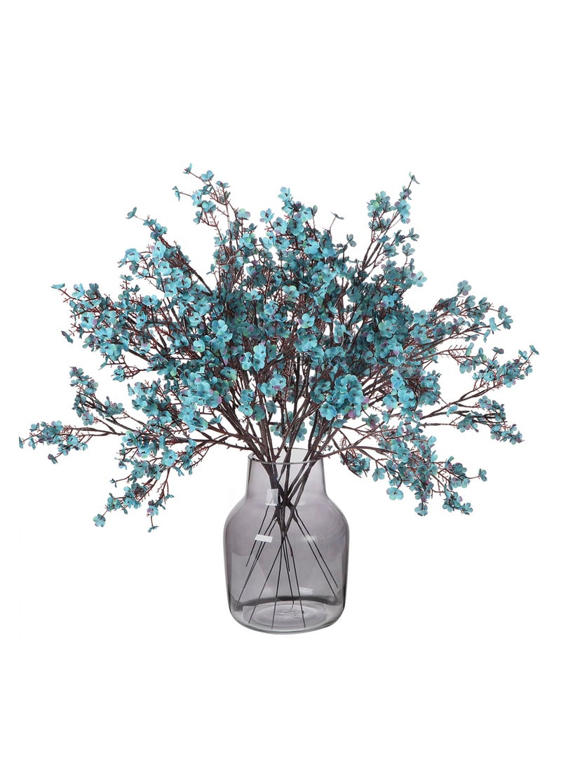 KASTWAVE 6 Pcs Artificial Baby's Breath Bouquet - Real Touch Faux Gypsophila Flowers, Silk Floral Bulk for Centerpieces, Home, Office, Weddings, Parties, Christmas Decor - Image 1