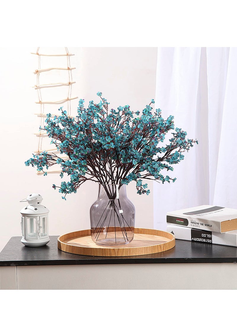 KASTWAVE 6 Pcs Artificial Baby's Breath Bouquet - Real Touch Faux Gypsophila Flowers, Silk Floral Bulk for Centerpieces, Home, Office, Weddings, Parties, Christmas Decor - Image 3