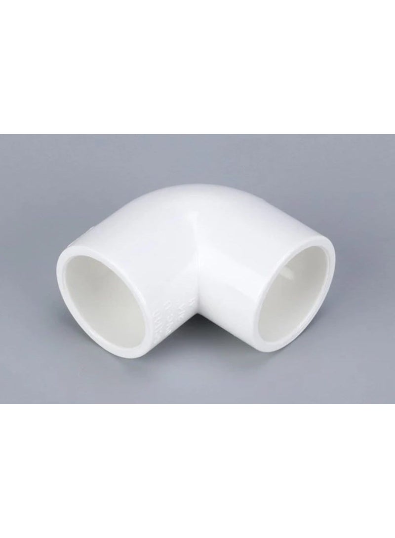 كوع PVC زاوية 90 درجة مقاس 1/2 1 انش - Image 2