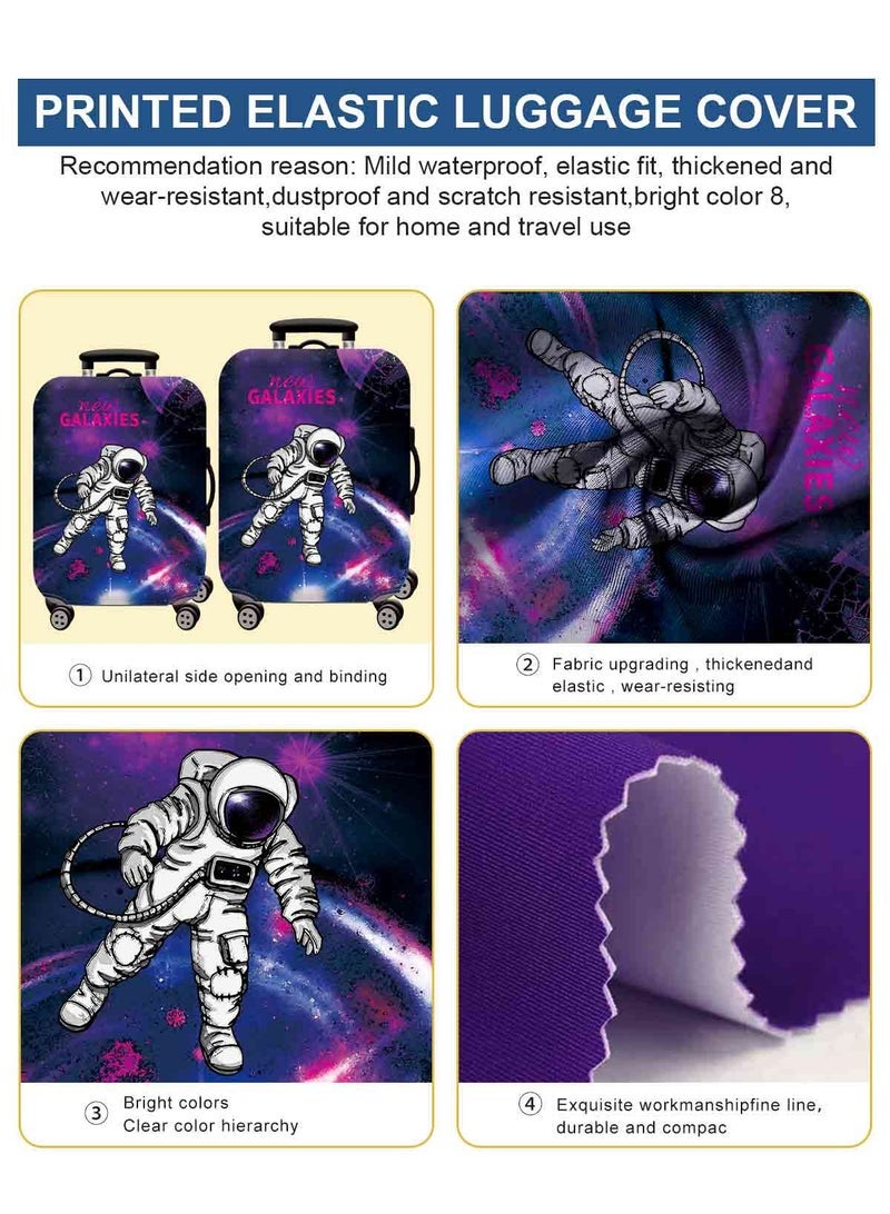 URbazaar Elastic Travel Luggage Cover Travel Suitcase Protective Cover for Trunk Case Apply to 18-30 inch luggage Suitcase Cover - Image 4