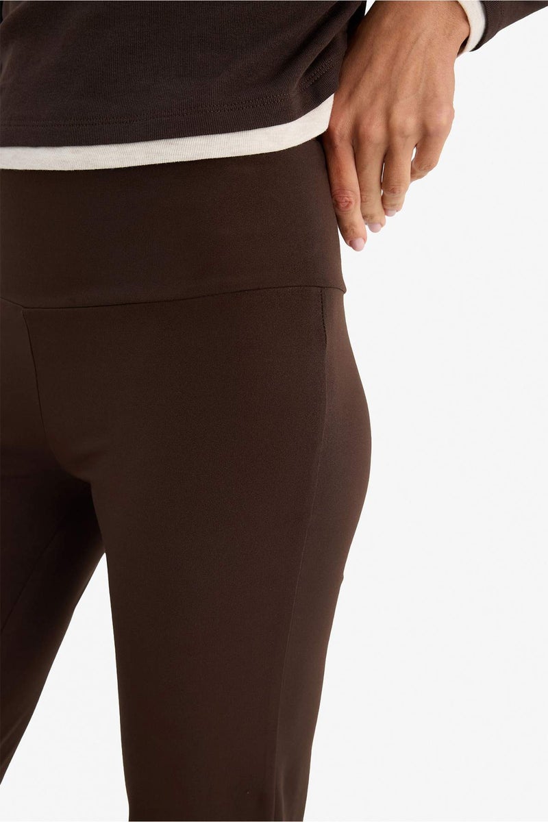 DeFacto Modal Flare Fit Trousers - Image 4