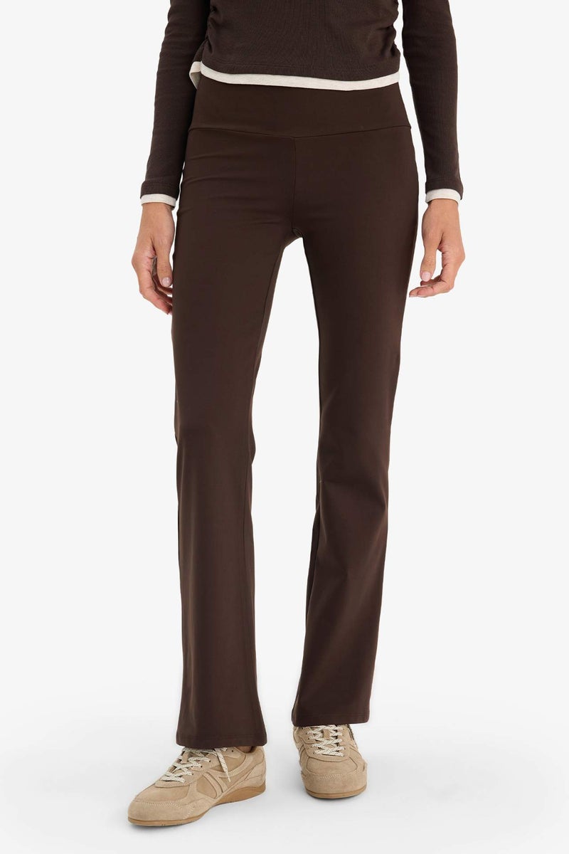 DeFacto Modal Flare Fit Trousers - Image 3