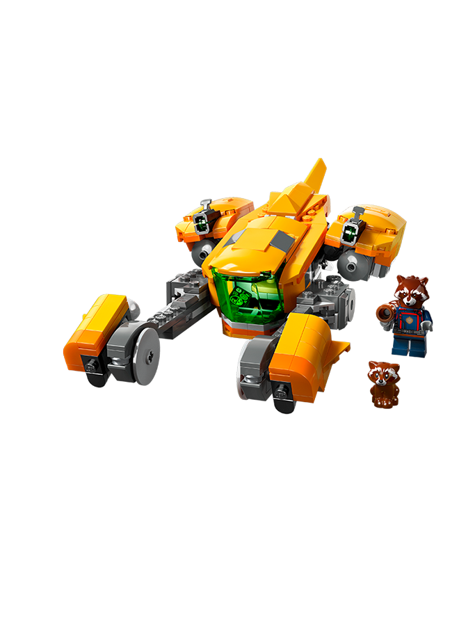 LEGO Marvel Baby Rocket’S Ship 76254 Building Toy Set; Spacecraft From Marvel Studios’ Guardians Of The Galaxy Volume 3 Featuring Rocket And Baby Rocket; Super Hero Action; Fun Gift For Kids Aged 8+ (330 Pieces)