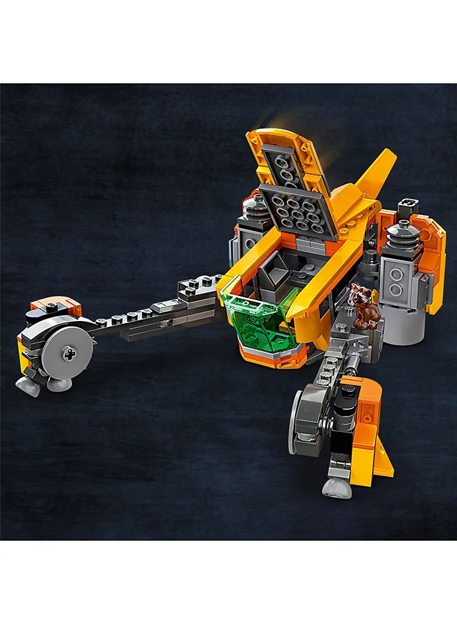 LEGO Marvel Baby Rocket’S Ship 76254 Building Toy Set; Spacecraft From Marvel Studios’ Guardians Of The Galaxy Volume 3 Featuring Rocket And Baby Rocket; Super Hero Action; Fun Gift For Kids Aged 8+ (330 Pieces)