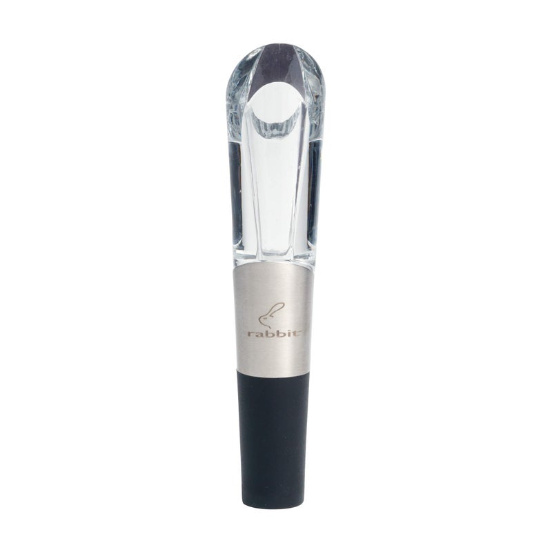 Rabbit W6127 Wine Aerator and Pourer, 1.1 x 1.1 x 5.2 inches, Clear/Stainless Steel - Image 5