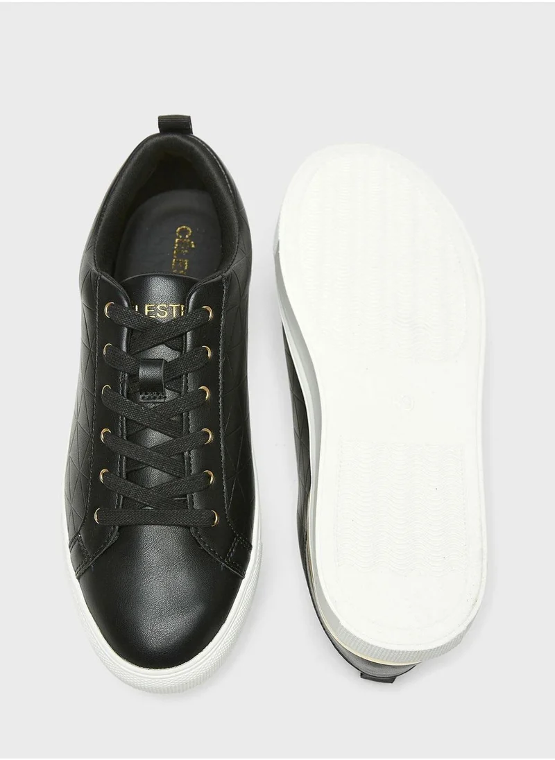 Celeste Lace Up Low Top Sneakers