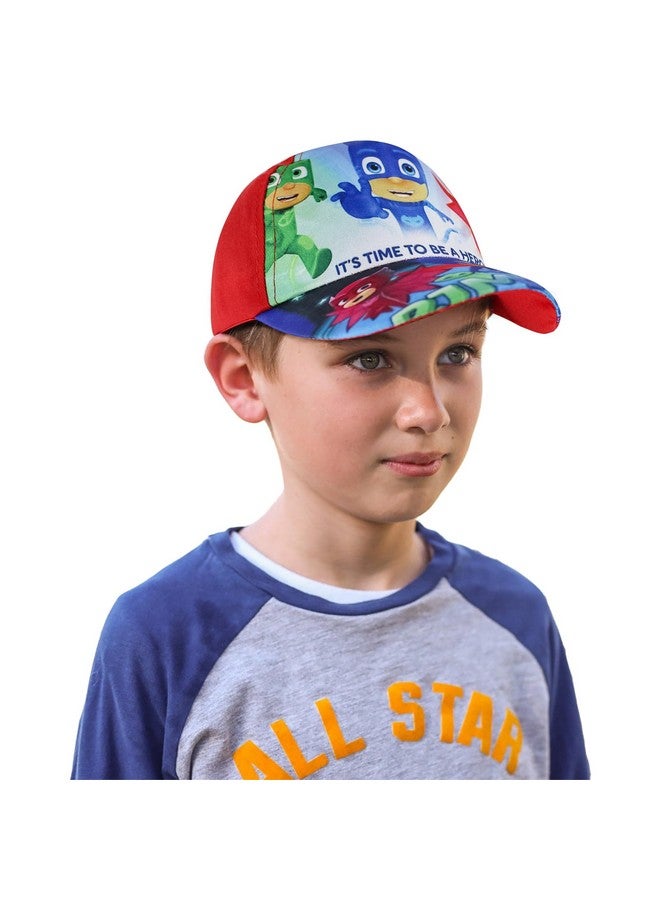 Vritraz Printed Cartoon Character Little Baseball Cap For Kids, Baby, Girls & Boys 3-12 Year (Red) - Image 2