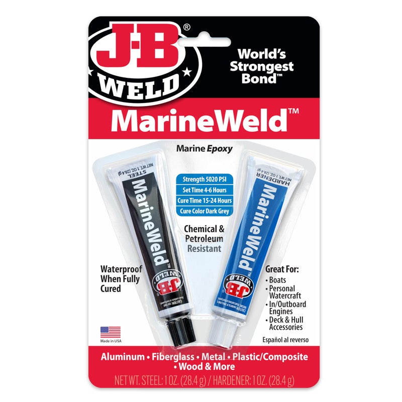J-B WELD JB Weld 8272 MarineWeld لاصق بحري Epoxy 2 أونصة - Image 3