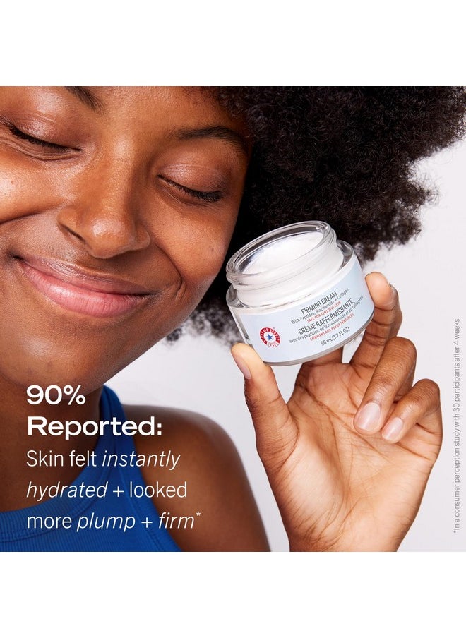 First Aid Beauty - Firming Cream With Peptides Niacinamide + Collagen Day + Night Antiaging Face Moisturizer Jumbo 3.5 Fl Oz - Image 1