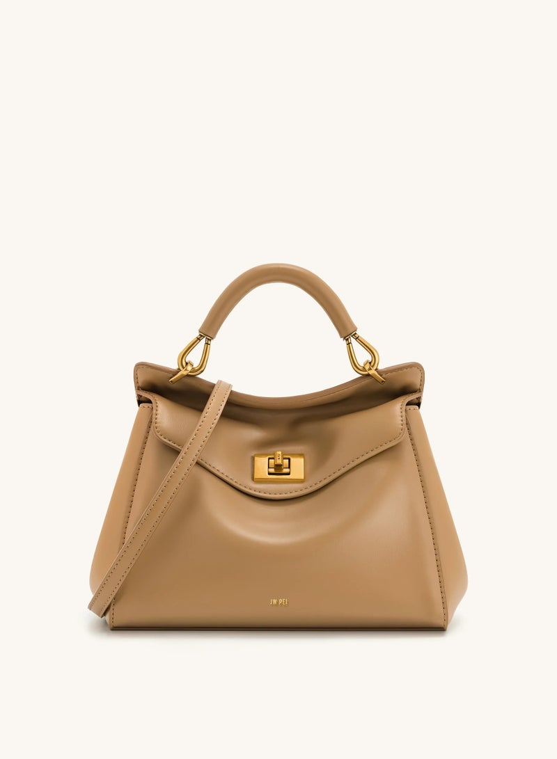 جيه دبليو بي JW PEI النساء New Lucia Tote حقيبة واحدة الكتف حقيبة اليد (بني)  - Image 1