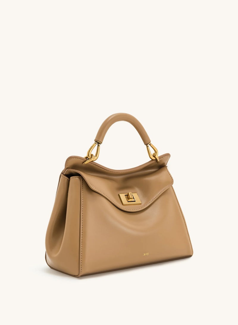 جيه دبليو بي JW PEI النساء New Lucia Tote حقيبة واحدة الكتف حقيبة اليد (بني)  - Image 2