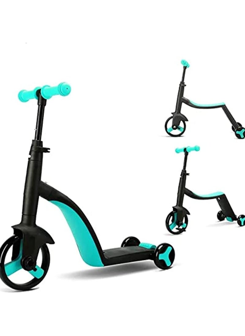 Generic 3 Wheel 3 In 1 Scooter For Kids, Can Be Convert Into A Tricyle, A Scooter With Anti-Slip Surface, A Ride On Toys  - Image 1