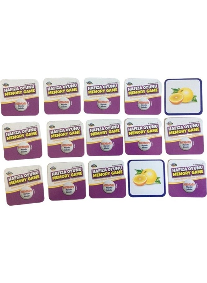 Moli Toys Moli Memory Game Fruits and Vegetables Series – Memory Game  - Image 2
