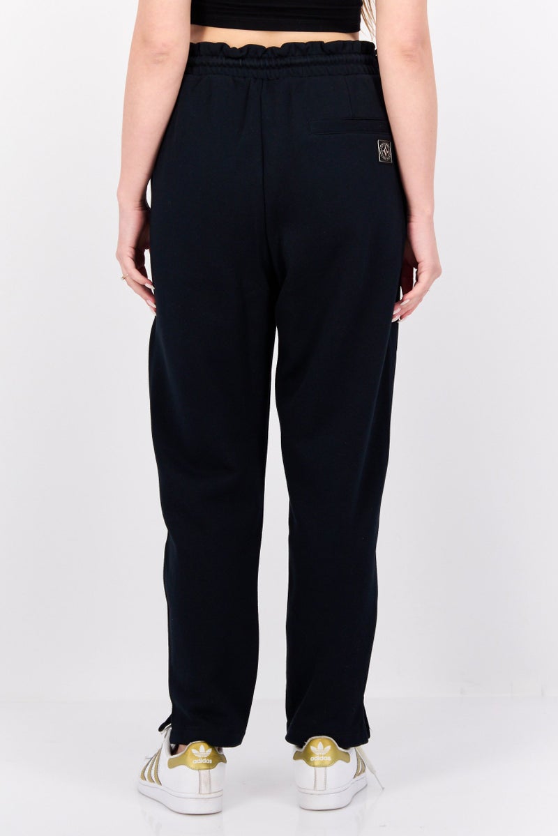 SKECHERS Women Sportswear Fit Plain Training Sweatpants , Black - Image 3