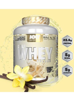 NXT Nutrition Pure Whey Protein Deluxe - Vanilla Ice Cream - (2.1 kg)  - Image 3