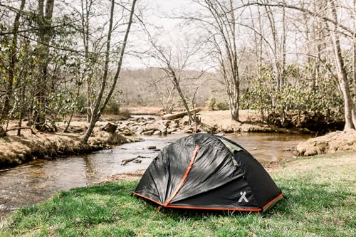 Bear Grylls 1 Person Hiking & Backpacking Tent - 3 Season Ultralight, Waterproof Tent for Camping with Rain Fly and Footprint - Black - Image 5