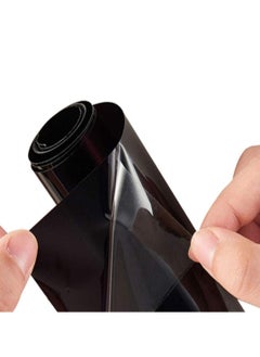 Window Tint Film, 35% VLT Professional Uncut Car Window Film, Car Packaging Sun Film Suitable For Sunscreen Heat Insulation, Car Diy, Privacy Protection 2 Roll, 1m×50cm