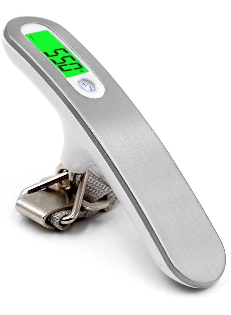 Portable Digital Luggage Scale - High Precision for Accurate Weighing with 1PCS Luggage Belt - MAX 110lb/50kg Suitcase Scale, Travel Accessories, and Gifts - Image 1