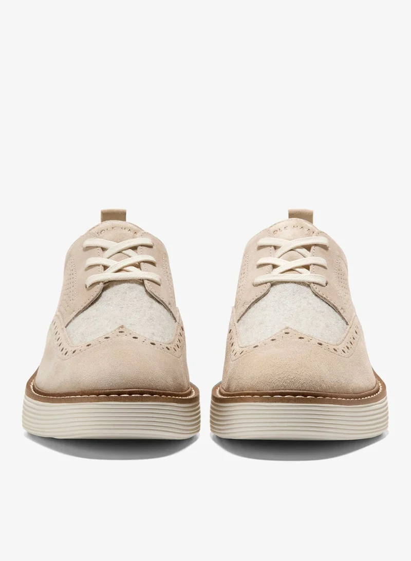 COLE HAAN Women's Øriginalgrand Platform Wingtip Oxfords