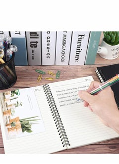 4PCS A5 Spiral Notebooks, Regular Diary Soft Cover 50 Sheets, 100 Pages, Lined Paper, 5 Inches X 8 Inches, Suitable For Office And School Supplies - pzsku/Z3407E6A19EBA145B9E0BZ/45/_/1660889764/9d37e964-d5a1-4e51-bf18-380284859741