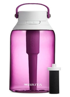 BRITA Brita Insulated Filtered Water Bottle with Straw, Reusable, BPA Free Plastic, Orchid, 26 Ounce  - Image 5