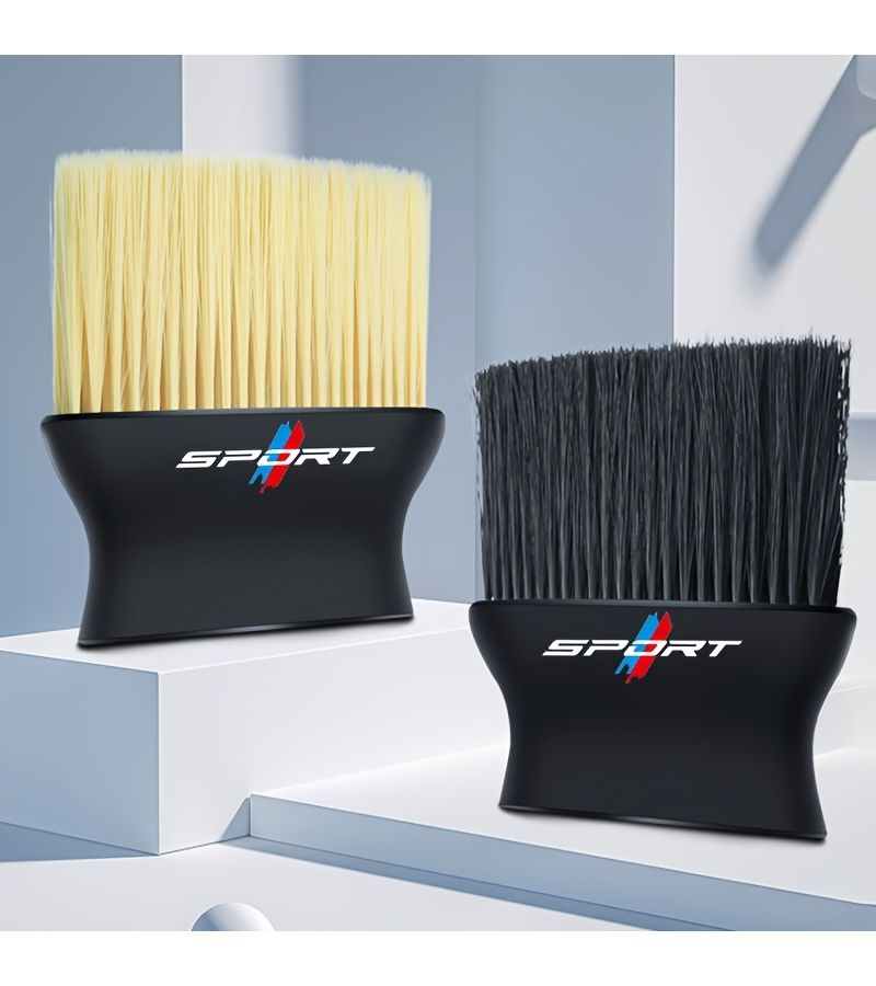 Yellow Car Interior Cleaning Brush Double Ended for Vents Dashboard Console - Image 5