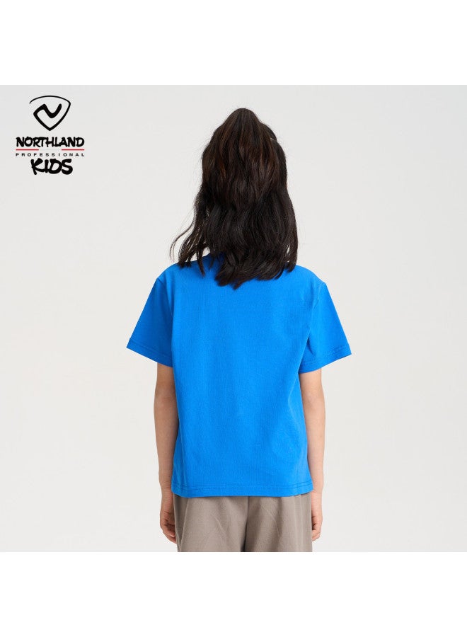 NorthLand Boys' Pure Cotton Short Sleeve T-shirt - Soft, Breathable & Comfortable Loose Fit Kids Top - Image 4