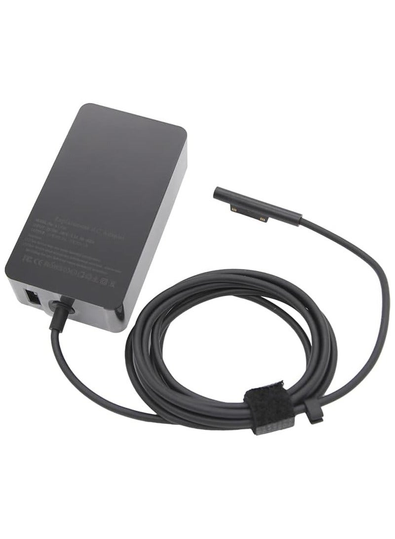 جاي إس بازار 65W Charger For Microsoft 15V 4A Laptop Adapter for Surface Pro 10, 9, 8, 7+, 7, 6, 5, 4, 3, X,Windows Surface Laptop 1,2,3,4,5,6,Surface Go 2 Go 3,Surface Book 3,2,1 - Image 2