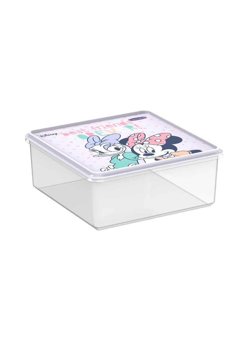 Cosmoplast Disney Mickey & Friends Girls Plastic Storage Box 8 Liters  - Image 1