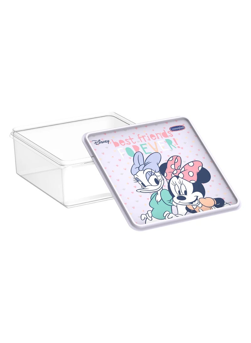 Cosmoplast Disney Mickey & Friends Girls Plastic Storage Box 8 Liters  - Image 2