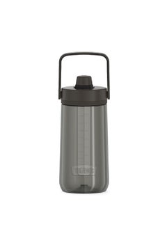 THERMOS Leak Proof Hard Plastic Water Bottle with Spout Grey and Black 40oz TP4349SM6  - Image 2