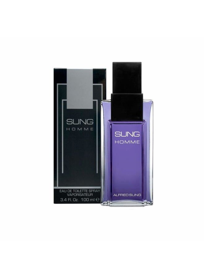 ALFRED SUNG عطر ألفريد سونغ للرجال، هوم أو دو تواليت بخاخ، 3.4 أونصة سائلة - Image 2